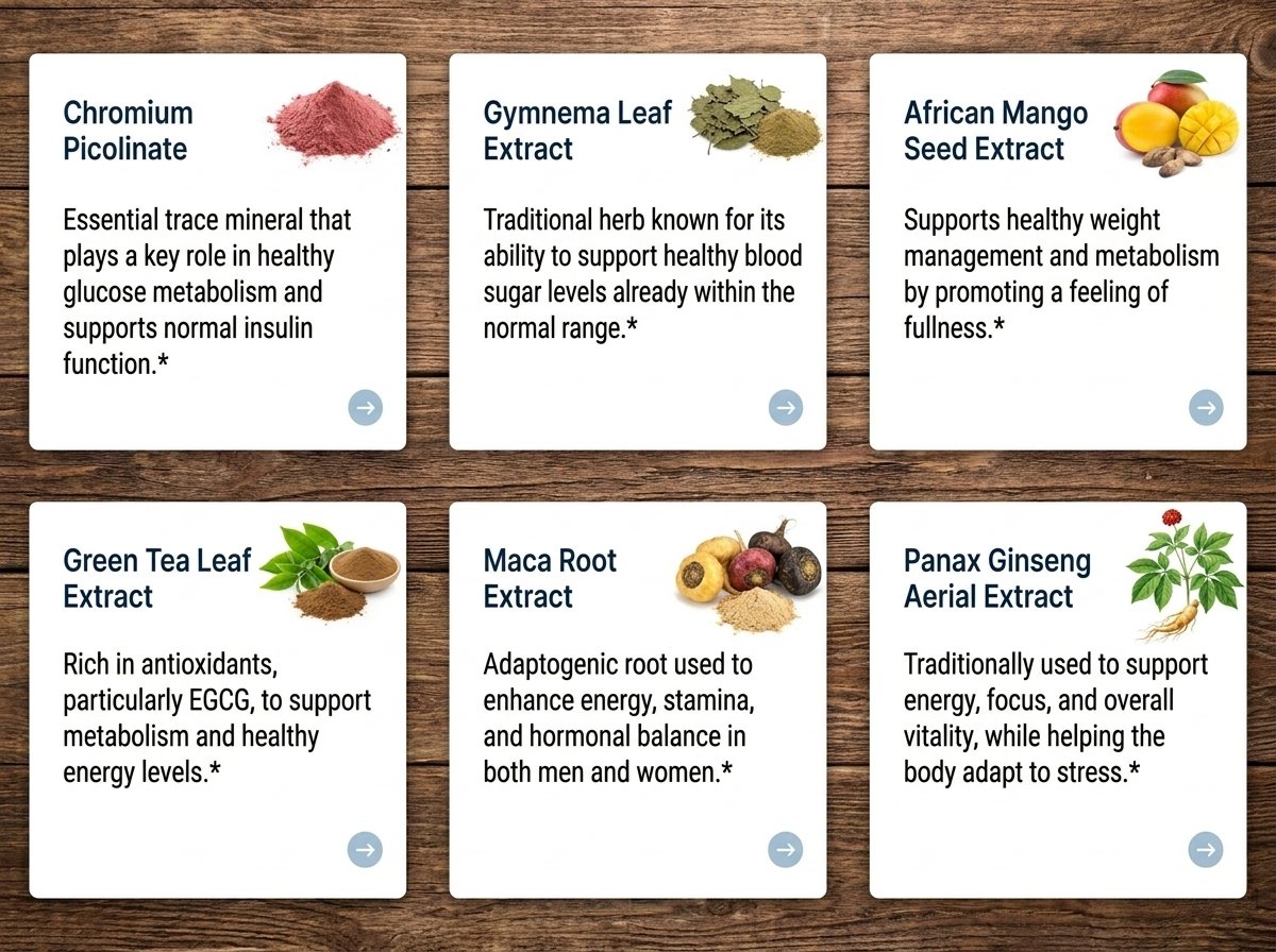 Glyco Harmony Ingredients